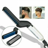 Hair straightener comb